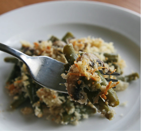 Fresh Green Bean Casserole