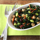 Kale, Quinoa, and Blueberry Salad